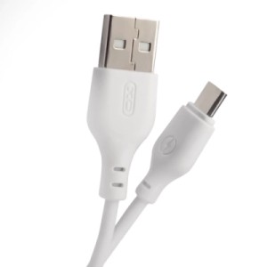 Дата кабель USB 2.0 AM to USB-C 1.0m 2.1A white XO (XO-NB-103-TC-1-WH)
