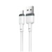 Дата кабель USB 2.0 AM to USB-C 1.0m 2.1A white XO (XO-NB-208-TC-1-WH)