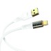 Дата кабель USB 2.0 AM to USB-C 1.0m 2.4A white XO (XO-NB229-TC-1-WH)
