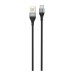 Дата кабель USB 2.0 AM to USB-C 1.0m 2.1A double-side grey XO (NB188-TC-1-GR)