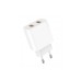 Зарядное устройство Denmen 2xUSB 2.4A white (DM-DC05-WH)