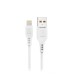 Зарядное устройство Denmen 1xUSB 2.4A + cable USB to Lightning white (DC01L-WH)