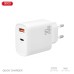 Зарядное устройство XO 1xUSB-C PD30W + 1xUSB QC3.0 (XO-QC16)