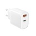 Зарядное устройство XO 1xUSB-C PD30W + 1xUSB QC3.0 (XO-QC16)