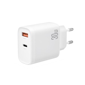 Зарядное устройство XO 1xUSB-C PD30W + 1xUSB QC3.0 (XO-QC16)