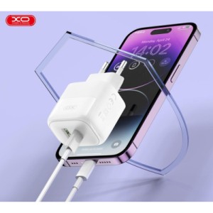 Зарядное устройство XO 1xUSB QC3.0 + 1xUSB-C PD20W (XO-QC37)