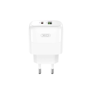 Зарядное устройство XO 1xUSB QC3.0 + 1xUSB-C PD20W (XO-QC37)