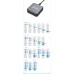 Зарядное устройство XoKo 1xUSB-С PD100W + 1xUSB-С PD45W + 2xUSB-С PD20W + 2xUSB QC18W 220W GaN (QC-220)