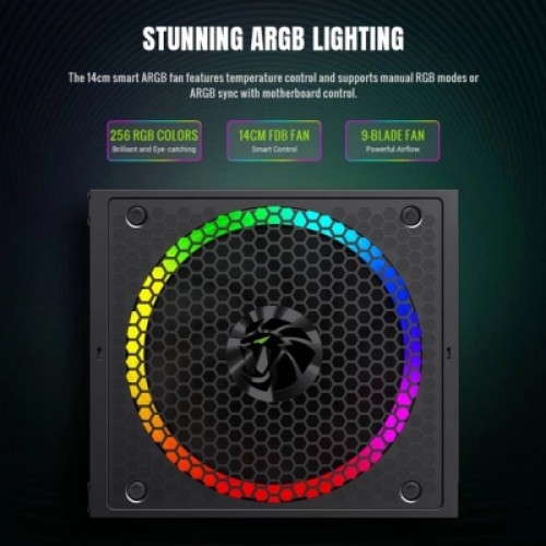 Блок питания Gamemax 1050W (RGB 1050G)
