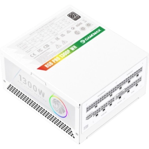 Блок питания Gamemax 1300W (RGB PRO 1300P WH)