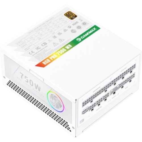 Блок питания Gamemax 750W (RGB PRO 750G WH)