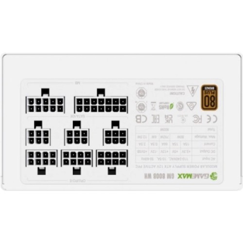 Блок питания Gamemax 800W (GM 800B WH Fully-modular New)