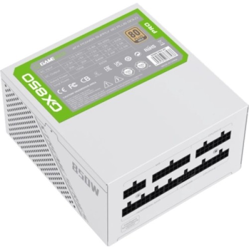 Блок питания Gamemax 850W (GX-850 PRO WT(ATX3.1PCIe5.1))