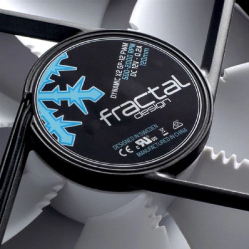 Кулер для корпуса Fractal Design Dynamic X2 GP-12 PWM (FD-FAN-DYN-X2-GP12-PWM-WT)