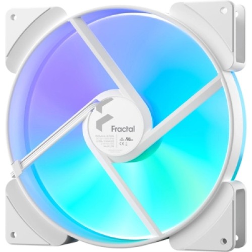 Кулер для корпуса Fractal Design Prisma AL-18 ARGB PWM White (FD-FAN-PRI-AL18-PWM-WT)