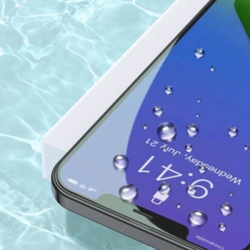 Стекло защитное Baseus Eye Protection Full Coverage iPhone 12/12 Pro Green 2 pcs (BS-IP12PR-GRN)