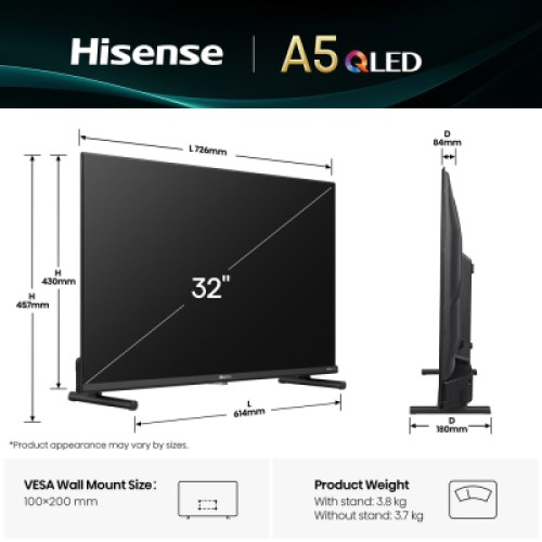 Телевизор Hisense 32A5Q