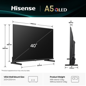 Телевизор Hisense 40A5Q