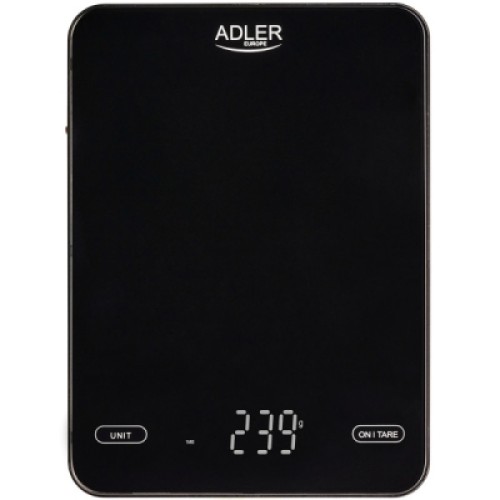 Весы кухонные Adler AD 3177 black