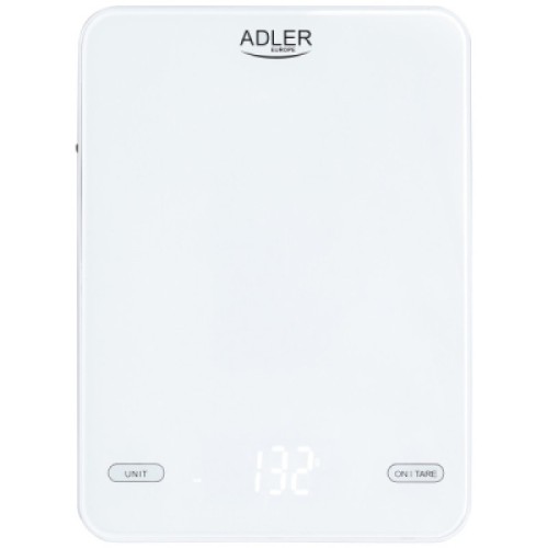 Весы кухонные Adler AD 3177 white
