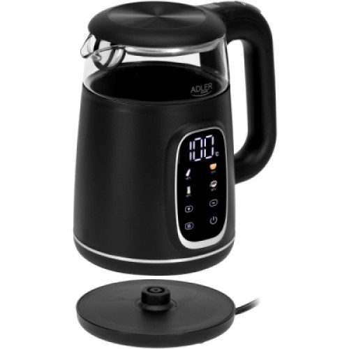 Электрочайник Adler AD 1305 black silver
