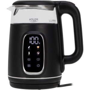 Электрочайник Adler AD 1305 black silver