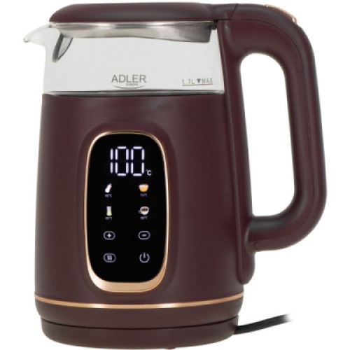 Электрочайник Adler AD 1305 burgundy