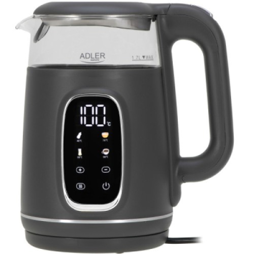 Электрочайник Adler AD 1305 grey