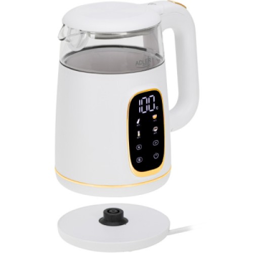 Электрочайник Adler AD 1305 white gold