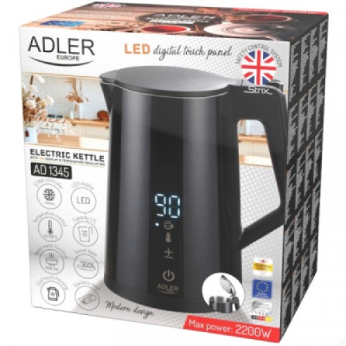 Электрочайник Adler AD 1345 black