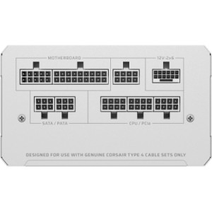 Блок питания Corsair 1000W RM1000e ATX 3.1 White (CP-9020294-EU)