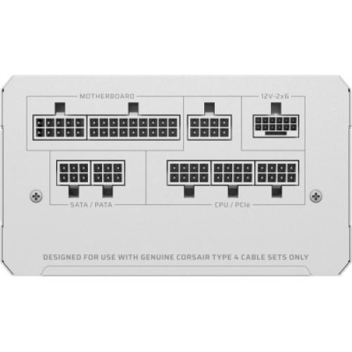 Блок питания Corsair 1000W RM1000e ATX 3.1 White (CP-9020294-EU)