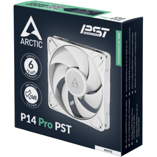 Кулер для корпуса Arctic P14 PRO PST WHT (ACFAN00317A)