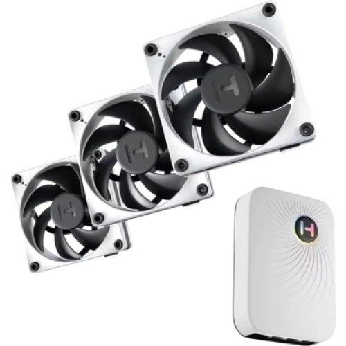 Кулер для корпуса Hyte THICC FP12 FAN 3 PACK (FAN-HYTE-FP12-BW-3NP)