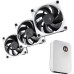 Кулер для корпуса Hyte THICC FP12 FAN 3 PACK (FAN-HYTE-FP12-BW-3NP)