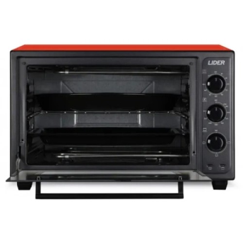 Электропечь LIDER 3623 ECO BLACK-RED