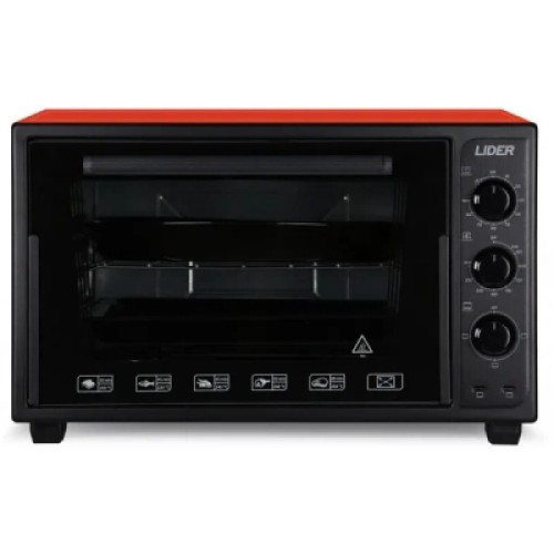 Электропечь LIDER 3623 ECO BLACK-RED