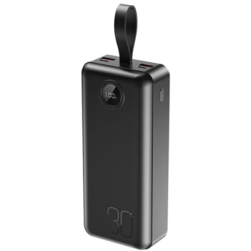 Батарея универсальная BOROFONE 30000mAh BJ11 Rider Black (6941991116445)