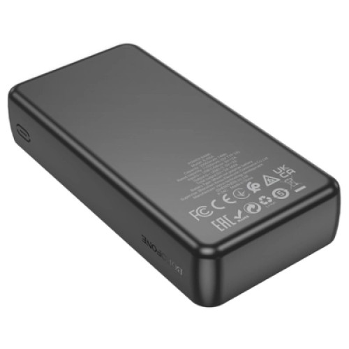 Батарея универсальная BOROFONE 20000mAh BJ55A Graceful Black (6941991111785)