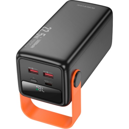 Батарея универсальная BOROFONE 50000mAh BJ66A Magnifico 22.5W PD/20W Black (6941991115158)