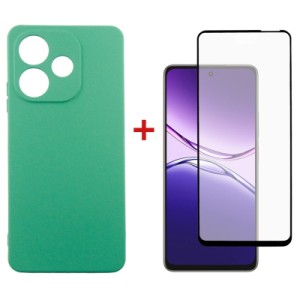 Чехол для мобильного телефона Dengos Oppo A5 Pro Case Soft + Glass (Mint) (DG-KM-153)
