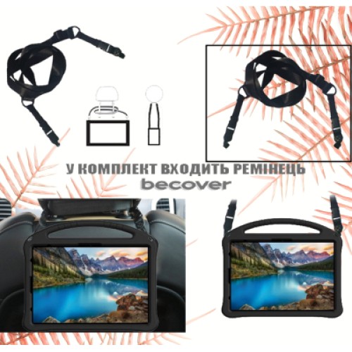 Чехол для планшета BeCover Protected Cover Samsung Galaxy Tab S10 FE Plus (SM-X620/SM-X626) 13.1" Black (713665)