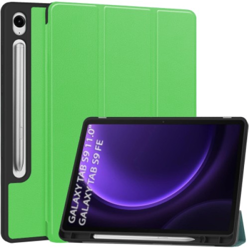 Чехол для планшета BeCover Flexible TPU Mate Samsung Galaxy Tab S9 (SM-X710/SM-X716)/S9 FE (SM-X510/SM-X516B) 11.0" Green (713671)