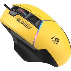 Мышка A4Tech Bloody W95 Ultra USB Yellow/Black (4711421002318)