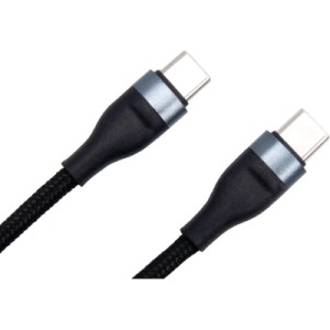Дата кабель USB-C to USB-C 0.25m black Dengos (NTK-TC-TC-SHRT-BLACK)