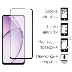 Стекло защитное Dengos Full Glue OPPO A5i Black (TGFG-405)