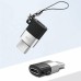 Переходник USB-C M to Micro 5P F black XO (XO-NB149A)
