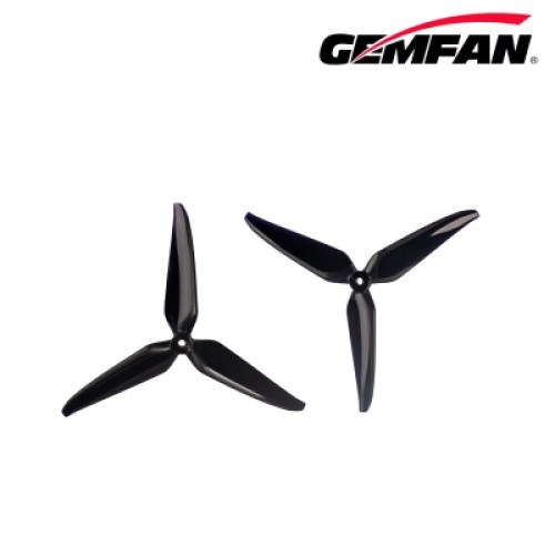 Пропеллер для дрона Gemfan 7140 PC 3 Blade - Black 2xCW/2xCCW (PMPC7140-3B)
