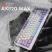 Клавиатура Ajazz AK820 MAX Magnetic Switch RGB USB White (AK820MAX-WM-PWB)