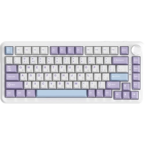 Клавиатура Ajazz AK820 MAX Magnetic Switch RGB USB White (AK820MAX-WM-PWB)